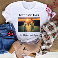 Custom Best Nana Ever Photo