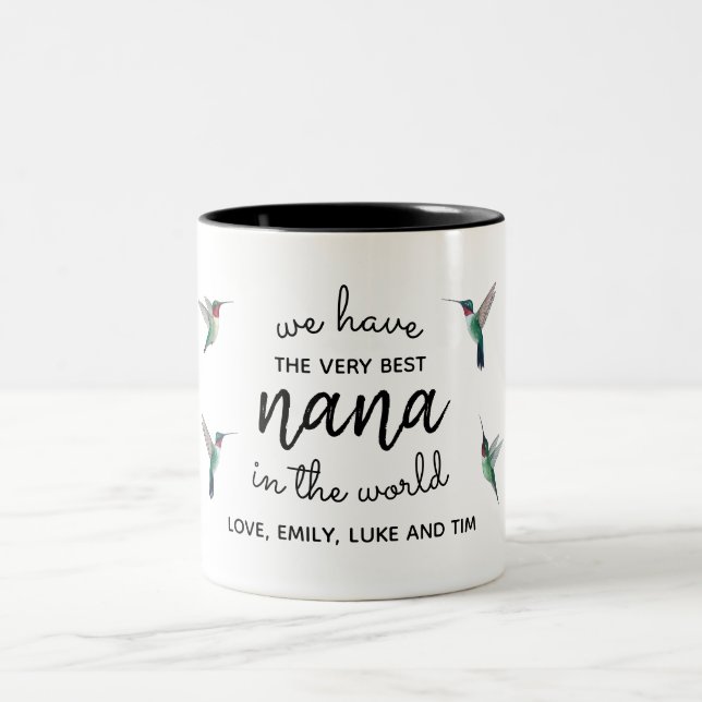 Custom Best Nana Mug (Center)