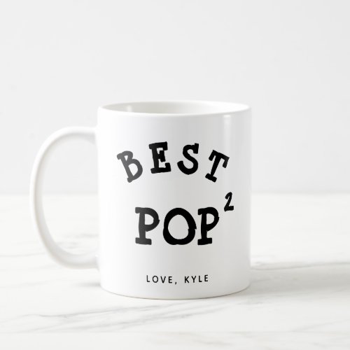 custom best pop pop grand dad fathers day coffee coffee mug