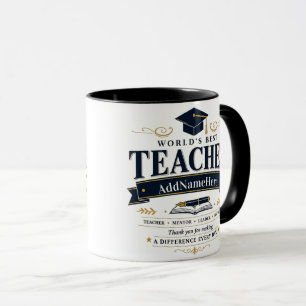 Custom Best Teacher Gift Mug