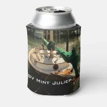 Custom Beverage Can Cooler by SailingHideAway at Zazzle