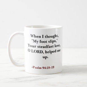 Custom bible verse Christian  Coffee Mug