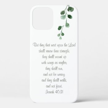 Custom Bible Verse Floral Shabby Chic Phone Case by Christian_Soldier at Zazzle
