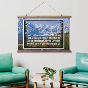 Custom bible verses quotes and personalized word hanging tapestry