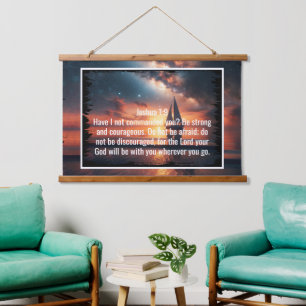 Custom bible verses quotes and personalized word hanging tapestry