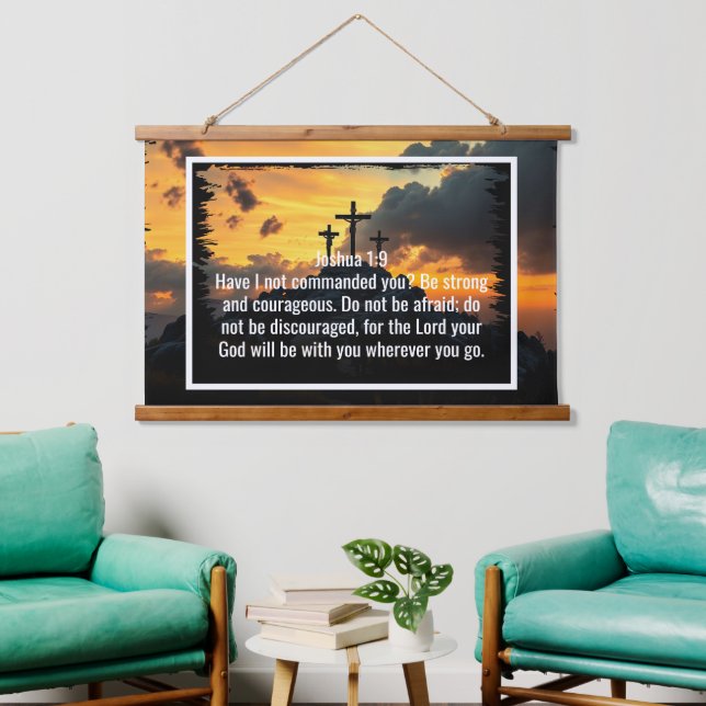 Custom bible verses quotes and personalized word  hanging tapestry (Living Room)