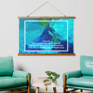 Custom bible verses quotes and personalized word hanging tapestry