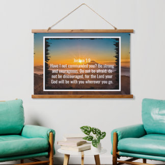 Custom bible verses quotes and personalized word hanging tapestry
