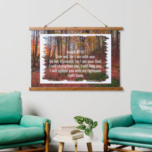 Custom bible verses quotes and personalized word hanging tapestry