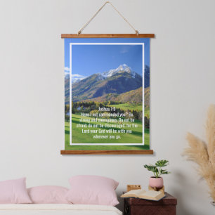 Custom bible verses quotes and personalized word hanging tapestry