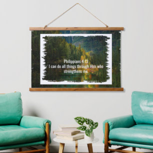 Custom bible verses quotes and personalized word hanging tapestry