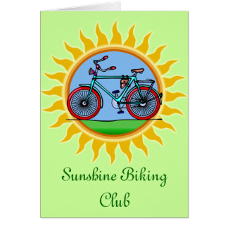 Custom Bicycling Club Logo Wear Cards