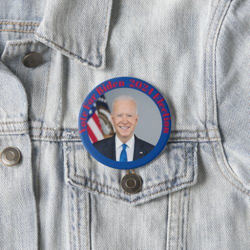 Custom Biden Election PIN  personalized Vote 2024