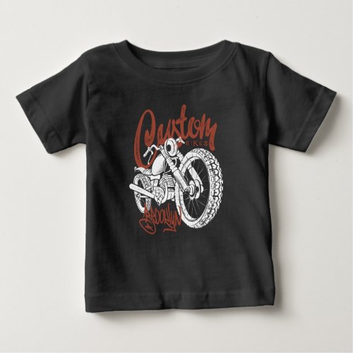 Custom bike baby T_Shirt