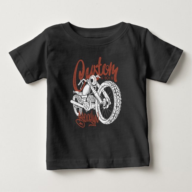 Custom bike baby T-Shirt (Front)