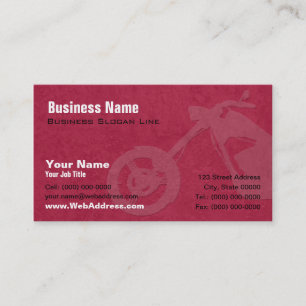 Custom Bike Builders Business Card