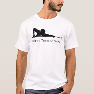 Custom Billiards Pool League Team Gear T-Shirt