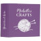 Custom binder book for hobbies like knitting craft