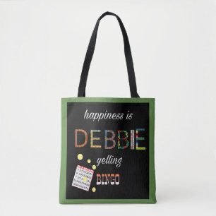 Custom Bingo Tote Bag