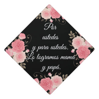 custom birrete graduation cap topper