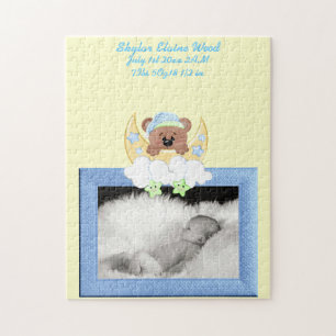 Custom Birth Announcement Puzzle