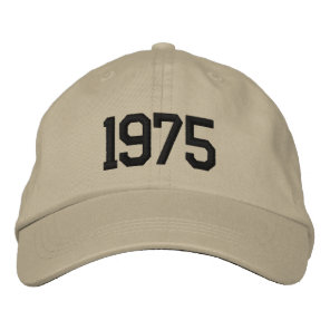 Custom Birth Year 50th Birthday Gift Personalized  Embroidered Baseball Cap