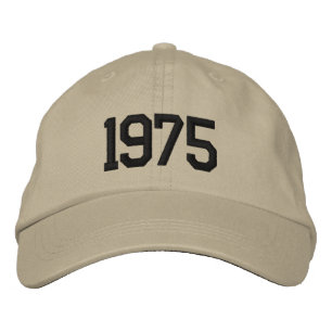 Custom Birth Year 50th Birthday Gift Personalized  Embroidered Baseball Cap