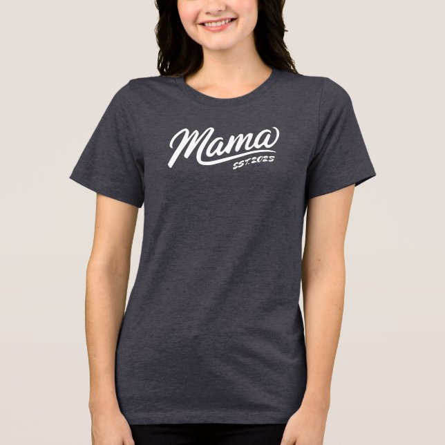 Custom Birth Year & Est. Mom Shirts – Personalized (Front)