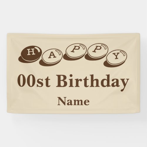 Custom Birthday Banner