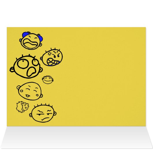 CUSTOM BIRTHDAY BILLBOARD W/ SITTING BIRD (Inside Horizontal (Top))