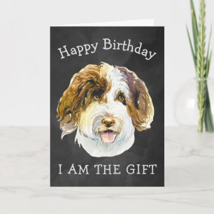 Custom Birthday Card from your Australian Doodle
