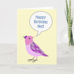Custom Birthday Card Personalized Funny Birthday