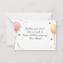 Custom Birthday Card – Personalized Greeting