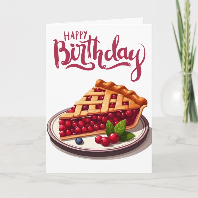 Custom Birthday Card with Unique Coloring Page (Front)