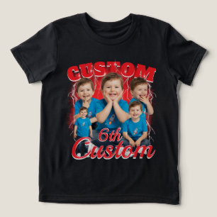 Custom birthday gift bootleg for your Kid 90s Tri-Blend Shirt
