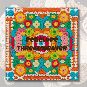 Custom Birthday Gifts for Crocheters Mom Grandma Paperweight