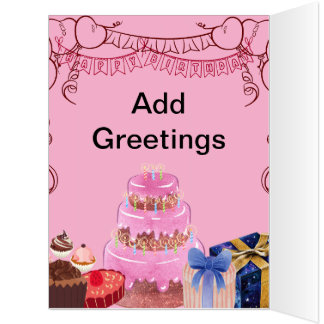 Custom Birthday Greetings To your Loved Ones Card