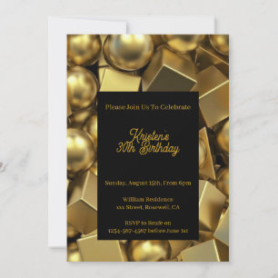 Custom Birthday Invitation