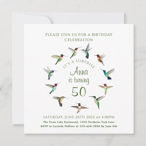 Custom Birthday Invitation