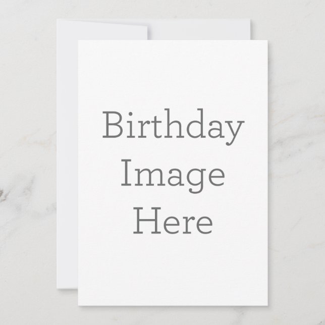 Flat Invitation, Size: 5" x 7", Paper: Signature Matte, Corner: Squared, Envelopes: White, Print Quality: Standard (Front)