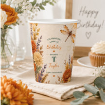 Custom Birthday Party Cups