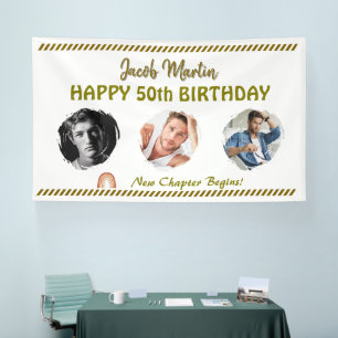Custom Birthday Party Vinyl Banner