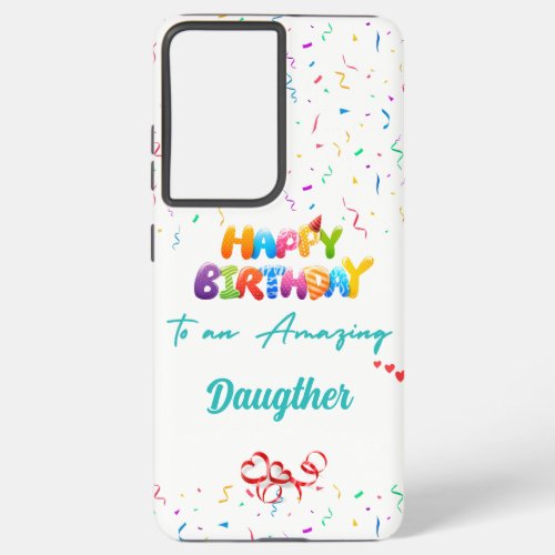 Custom Birthday Phone Case Gift for Samsung Galaxy