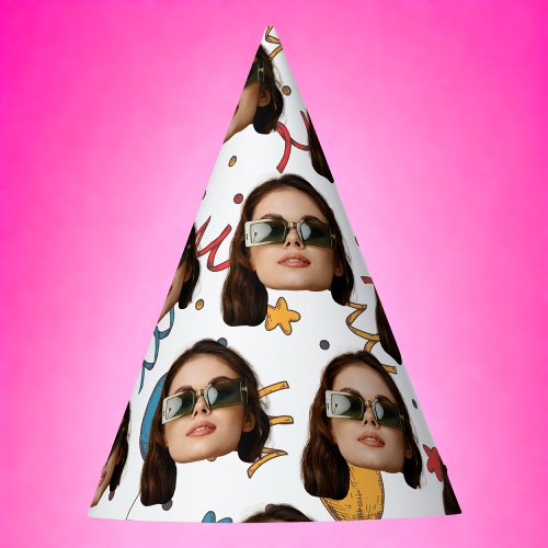 Custom Birthday, Photo, Face, Pattern, Party Decor