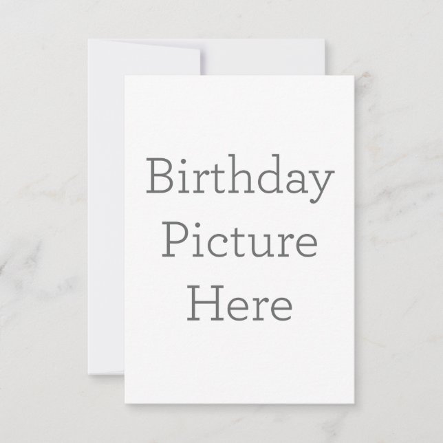 3.5" x 5" Flat Thank You Card (Front)