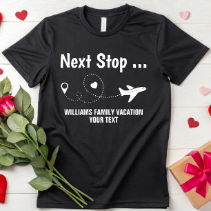 Custom Birthday Trip Girls Trip Family Vacation T-Shirt
