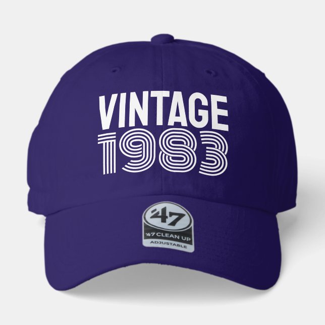 CUSTOM BIRTHDAY TRUCKER HAT (Front)