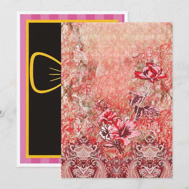 Custom Birthday, Wedding & Graduation Invitations  (Front/Back)