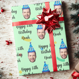 Custom Birthday Wrapping Paper