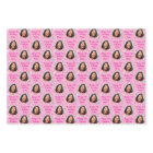 Custom Birthday Wrapping Paper Colorful Pink